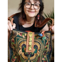 torebka hippie haftowana, hippie bag.