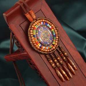 naszyjnik etniczny handmade.