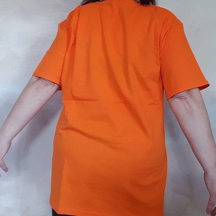 Koszulka Bawełniana Good Vibes Orange L