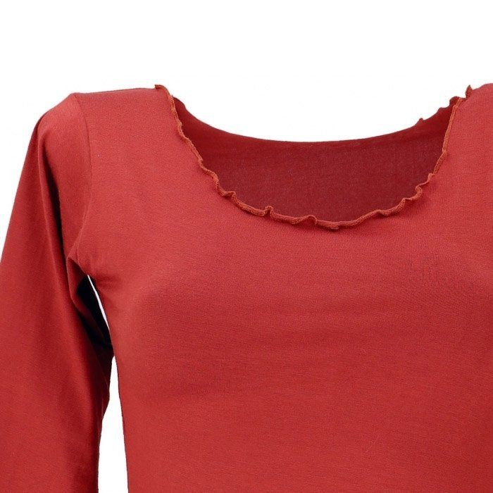 top asymetryczny rudy, Asymmetrical Rust top.