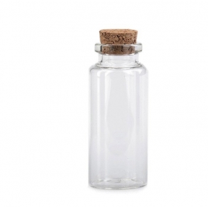 Buteleczka Szklana z Korkiem 7 cm Rytuały Spell Jar
